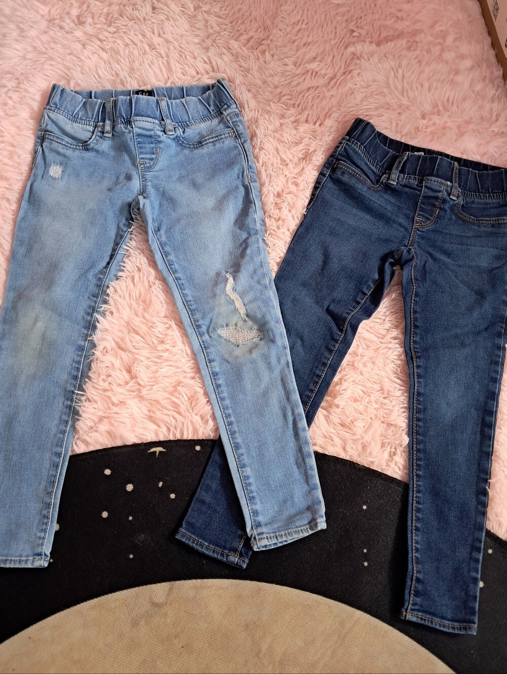 2 GAP Denim Stretch Jeggings Bundle Lot - 1 Light 1 Dark - EUC!